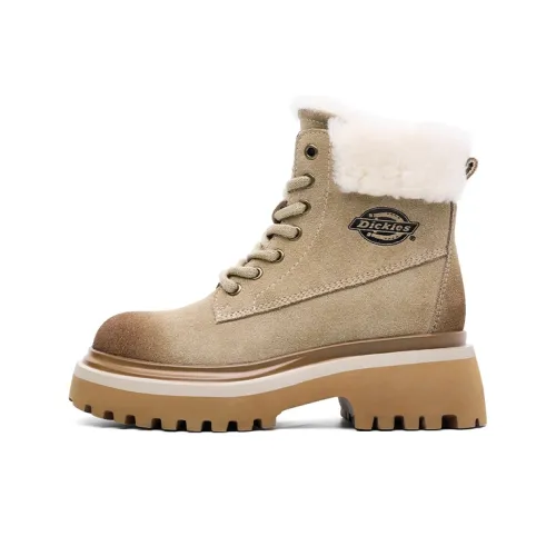 Dickies Короткий MID Голень Мартин Boot Женские Хаки