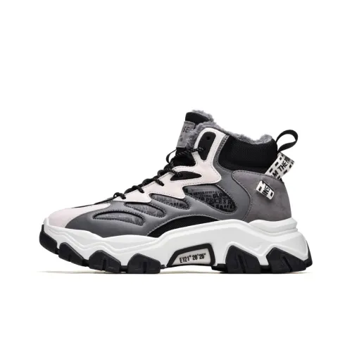 KAAHOO Теплоизоляционный Slip-Resistant Покрытие Короткие Снежные Ботинки Мужские