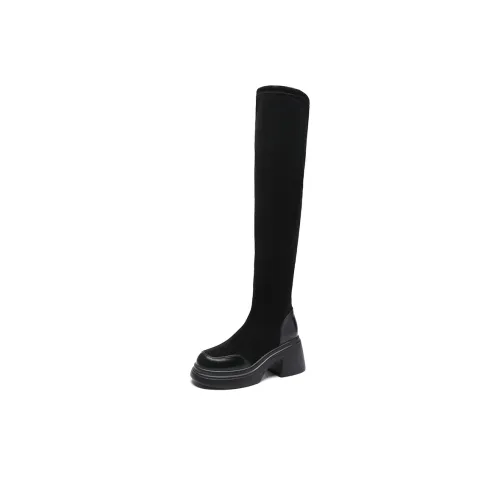 ZHR Over The Knee Boots 7,5cm Женские Черные