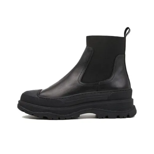 FLATTERED Короткий Челси 6,5 см Женский Черный