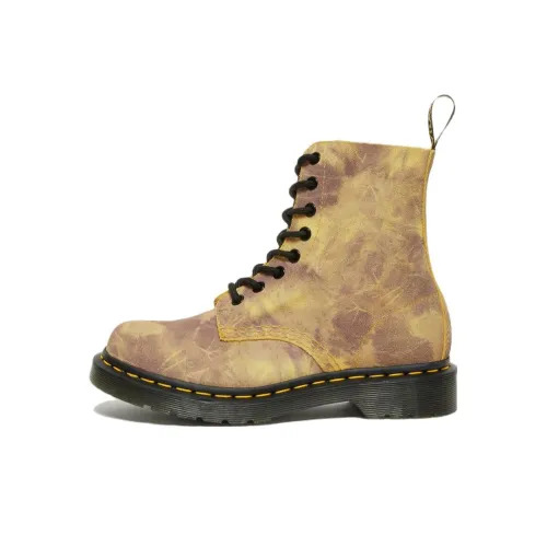 Dr.Martens 1460 Короткий Мартин Ботинок Женские Желтые