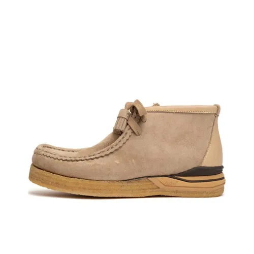 Visvim Ботильоны Песочного цвета Женские