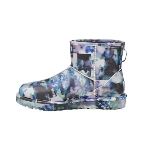 COLLINA STRADA x UGG Короткий сноубутс унисекс темно-синий многоцветный