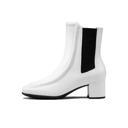 Ecco Chelsea 5 см Женские Белые