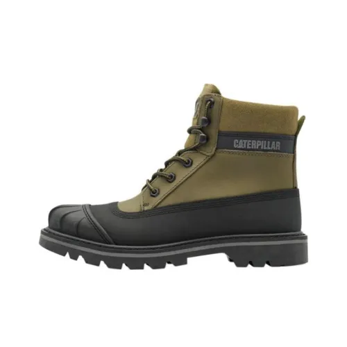 CAT Crew Martin Boot 4CM Men's Green CAT Crew Martin Boot 4CM Мужской Зеленый