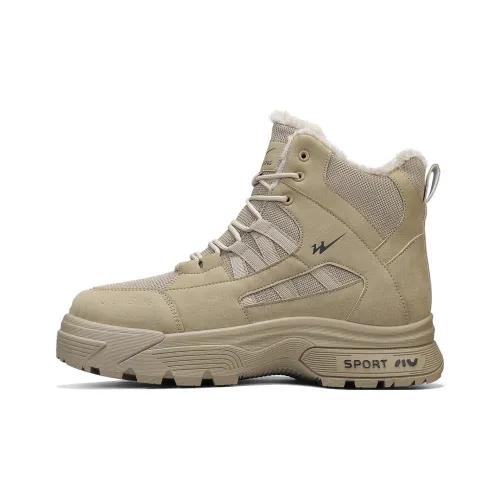 Binary Короткий Мартин Ботинок 5,5CM Мужской Хаки