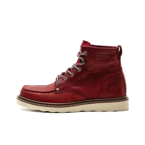 CAT Moc Wedge Short Outdoor Men's Red КАТ Мок Ведж Короткий Аутдор Мужской Красный