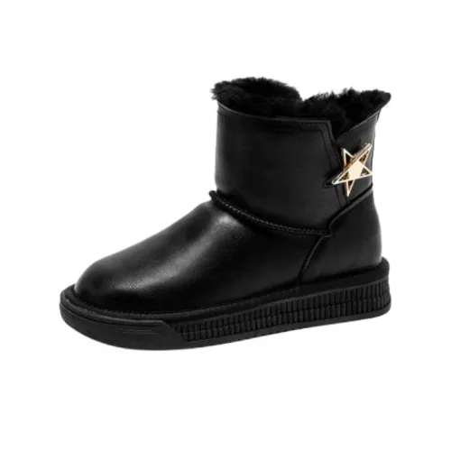 SATCHI Короткие Сноубутсы Женские Черные