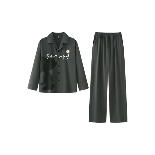 Gongdie X SNOOPY Pajama Комплект Мужской Серый