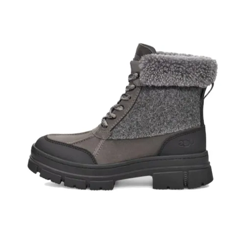 UGG Короткие Снежные Ботинки Женские Черные