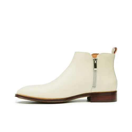 ASTON M.JAZZ Ботильоны Мужские Белые