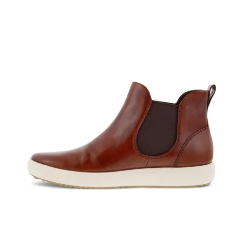 Ecco Ankle Длина Челси Женские Коньячный Коричневый