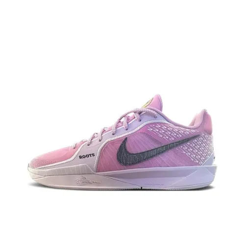 Nike Sabrina 2 Slip Resistant Abrasion Resistant Breathable Low-Top Basketball Shoes Men's Pink Найк Sabrina 2 Slip Resistant Abrasion Resistant Дышащие Низкие Баскетбольные Кроссовки Мужские Розовые