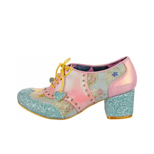 IRREGULAR CHOICE Ботильоны Розовый зеленый Женские