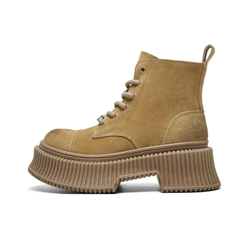 CHERYKALLY Короткий ботинок Martin каблук 6,5 см женский