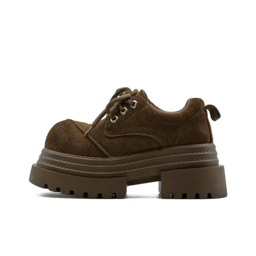 XIAOXIAOSU Эксклюзивный дизайн винтажный стиль стиль Trendy Versatile в духе Maillard обувь Chunky Derby модные лоферы