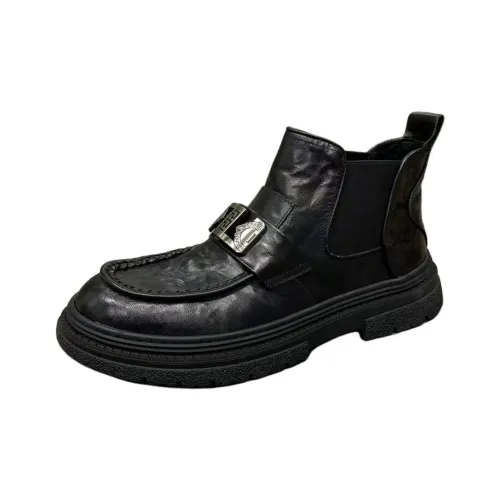 Mo Xu Короткий Челси Мужской Черный