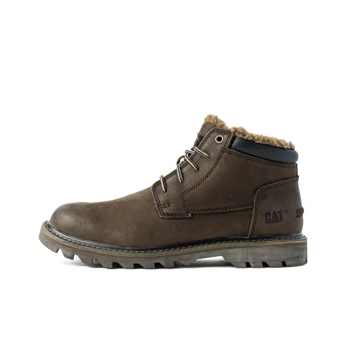 CAT Ankle Martin Boot Мужской Темно-коричневый