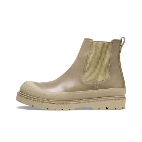 Birkenstock Короткий Челси Мужской Тауповый Узкая версия