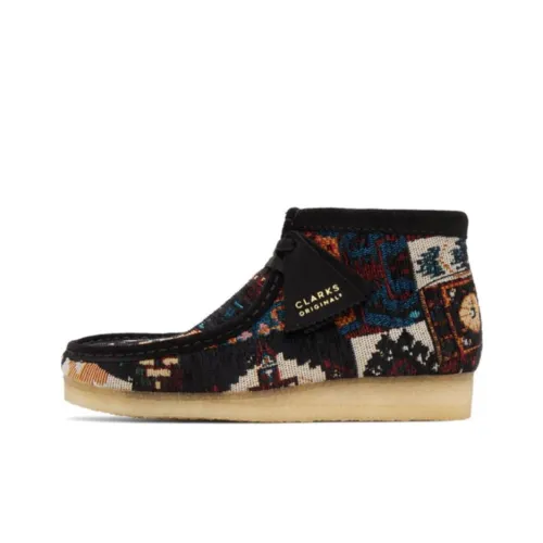 Clarks Wallabee Ботильоны Мужские Черные