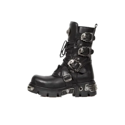 NEW ROCK Ботильоны 6 см Унисекс Черный