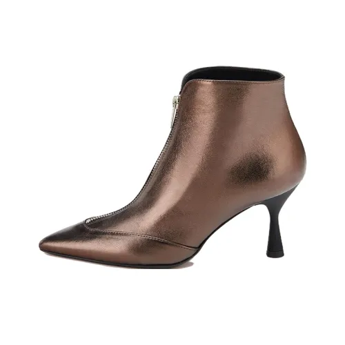 AGL Ботильоны 8 см Женские Коричневый