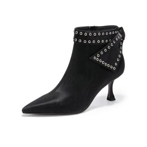 ELLE Ботильоны 7 см Женские Черные