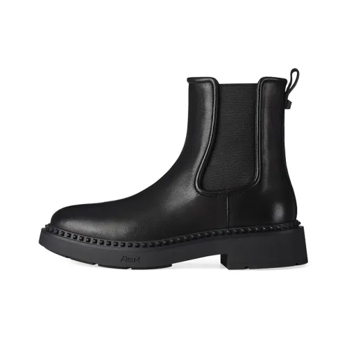 Пепельный Madison Collection Грубый каблук Челси Женские Черный