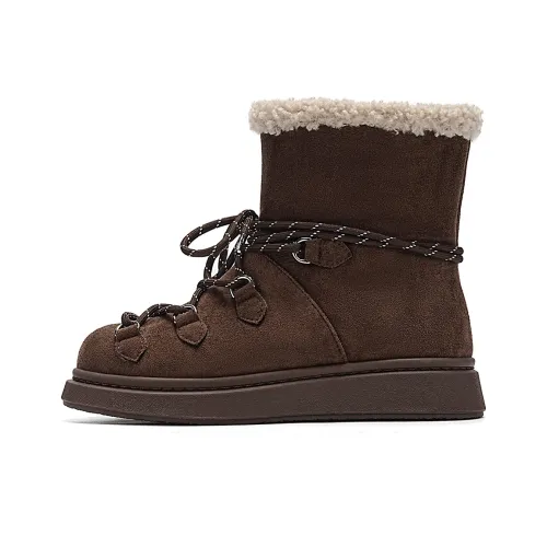 EBLAN Сноубутсы Женские Кофе