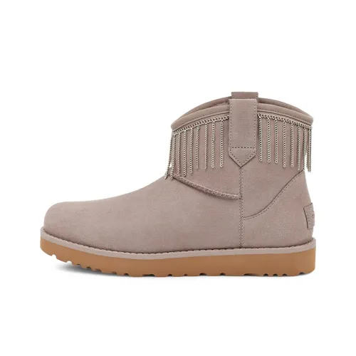 UGG CLASSIC MINI Короткие Снежные Ботинки Женские Серые