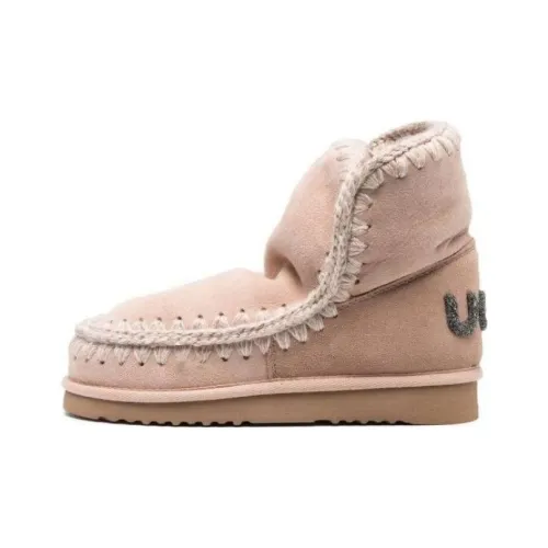 MOU Ботильоны Розовые Женские