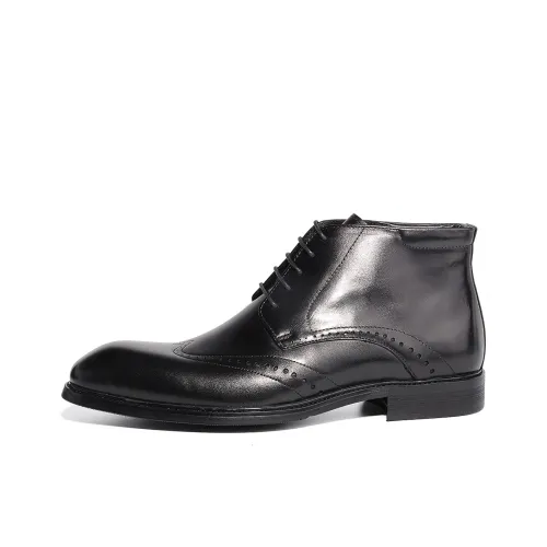 Landax Ботильоны Черные Мужские