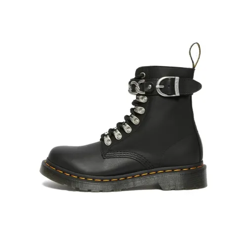 Dr.Martens 1460 Короткий Мартин Ботинок Женские Черный