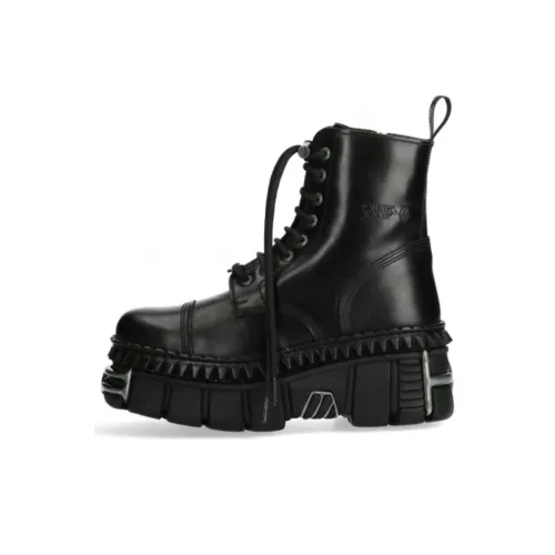 NEW ROCK Ботильоны Черный Унисекс