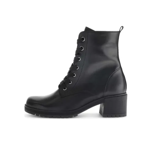 Gabor Модный Короткий Мартин Ботинок 5,5 см Женские Черные