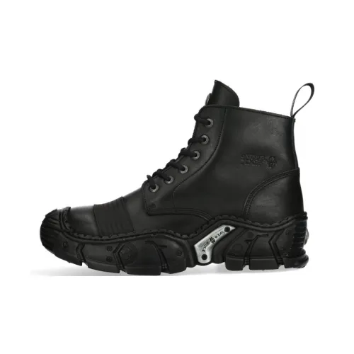 NEW ROCK Ботильоны Черный Унисекс