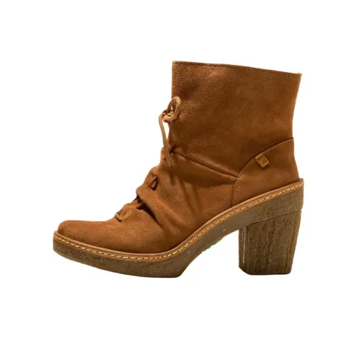 El Naturalista HAYA Botines 6 см Женские Коричневый