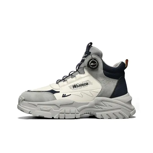 Warrior Ankle Длина Martin Boot Мужской Бежевый Серый Синий