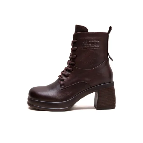 JAY Короткий Мартин Ботинок 7CM Женские