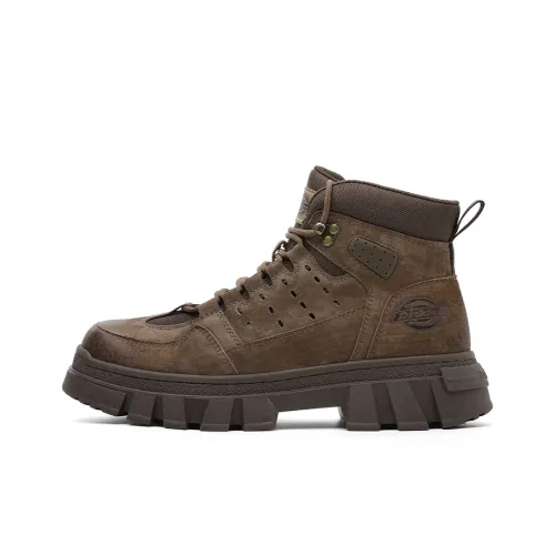 Dickies Biker Boots Martin Boot Мужской стиль Maillard Brown Рабочая обувь