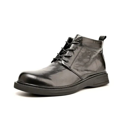LEYGMENLG Короткий ботинок Martin 3 см мужской черный