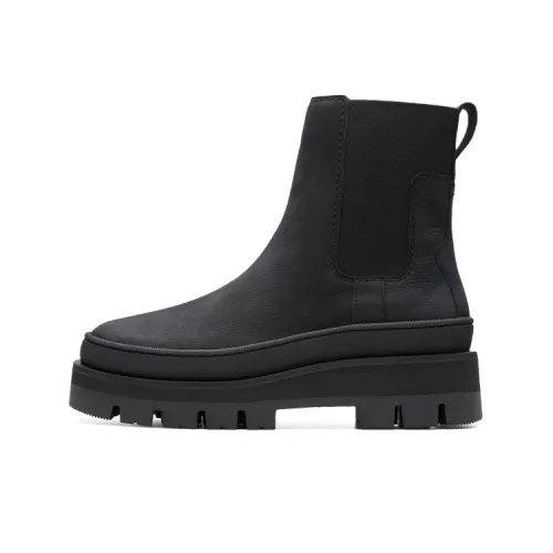 Clarks Ollie Series Crew Chelsea Женские Черный