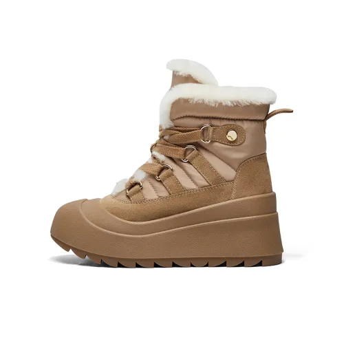 CHERYKALLY Термический водонепроницаемый с увеличением высоты противоскользящий короткие сноубутсы для женщин