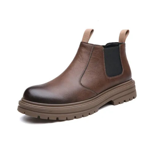 Mr. Thorn Tree Ankle Длина Челси Мужской Коричневый