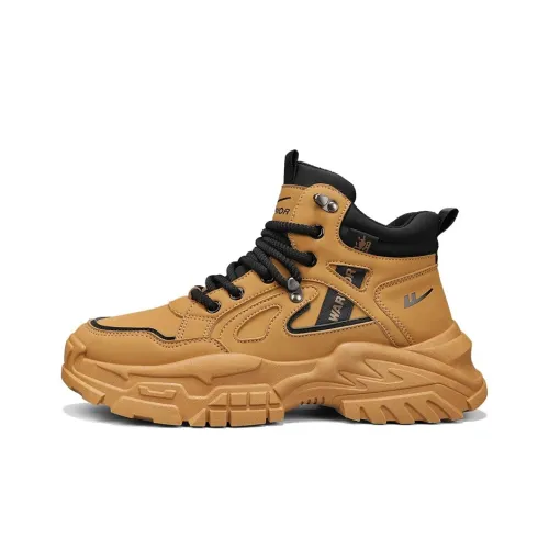 Warrior ботинки Martin Earth желто-черные мужские