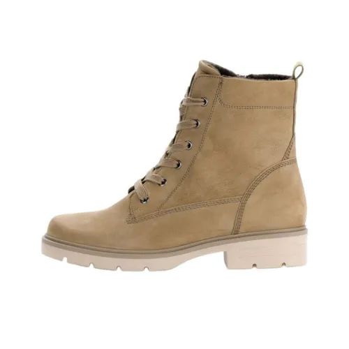 Gabor Модный Короткий Мартин Ботинок 4CM Женский Коричневый