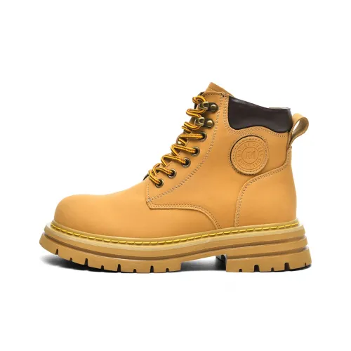 MQ Short Martin Boot Unisex Brown