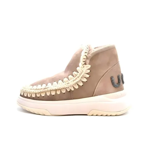 MOU Короткие Сноубутсы Женские Коричневые