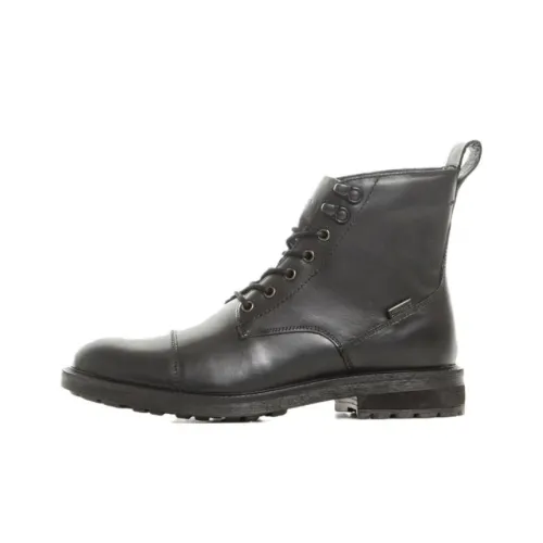 Levi's Короткий Аутдор Низкий каблук Мужской Черный