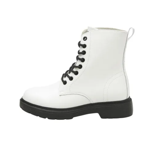 TOREAD Короткий Мартин Boot Женские Белый Черный